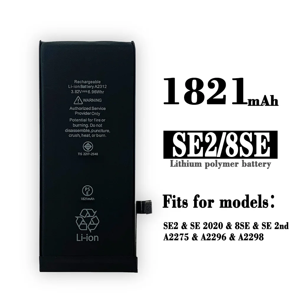 

Запасная батарея для IPHONE SE 2020 8SE SE2 мобильный телефон 1821mAh батареи