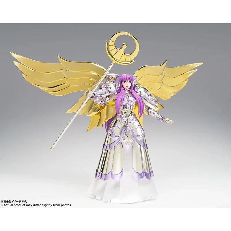 Em estoque caixa bandai mito pano ex saint seiya athena kido saori deus pano conjunto 20th aniversário original ação bonecas modelo brinquedos