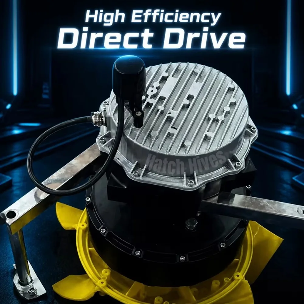 Variable Frequency Drive VFD Wave Maker Aerator for Aquaculture Fish Pond Oxygenation Water Circulation