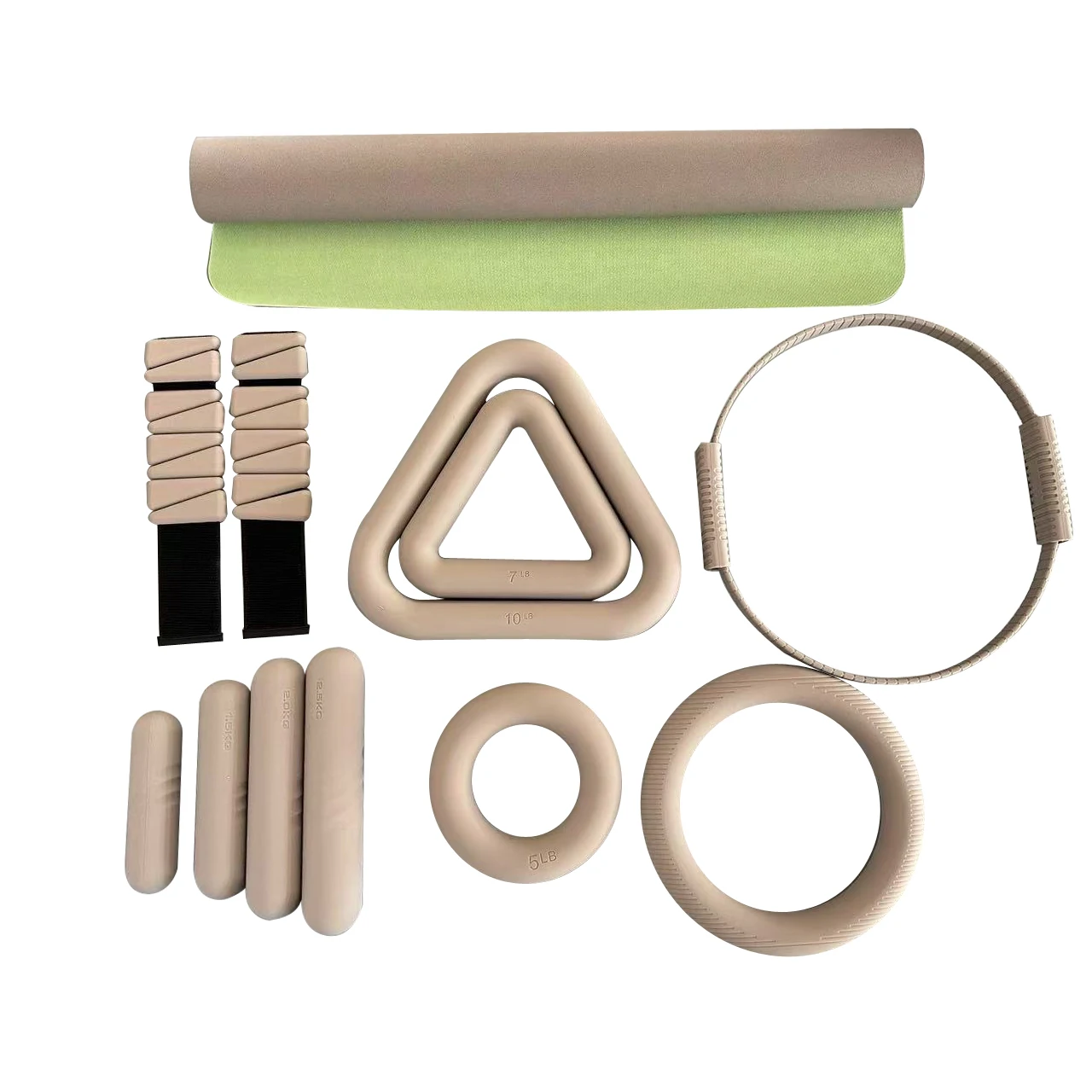 New Free Weights Exercise Sets in Silicone Premium Fitness Accessories