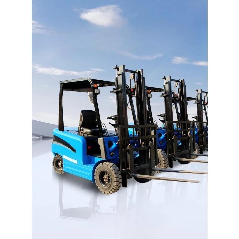 High Efficiency Small Multifunctional Forklifts 2 Ton 3 Wheel Forklift China New Electric Forklift for Sale
