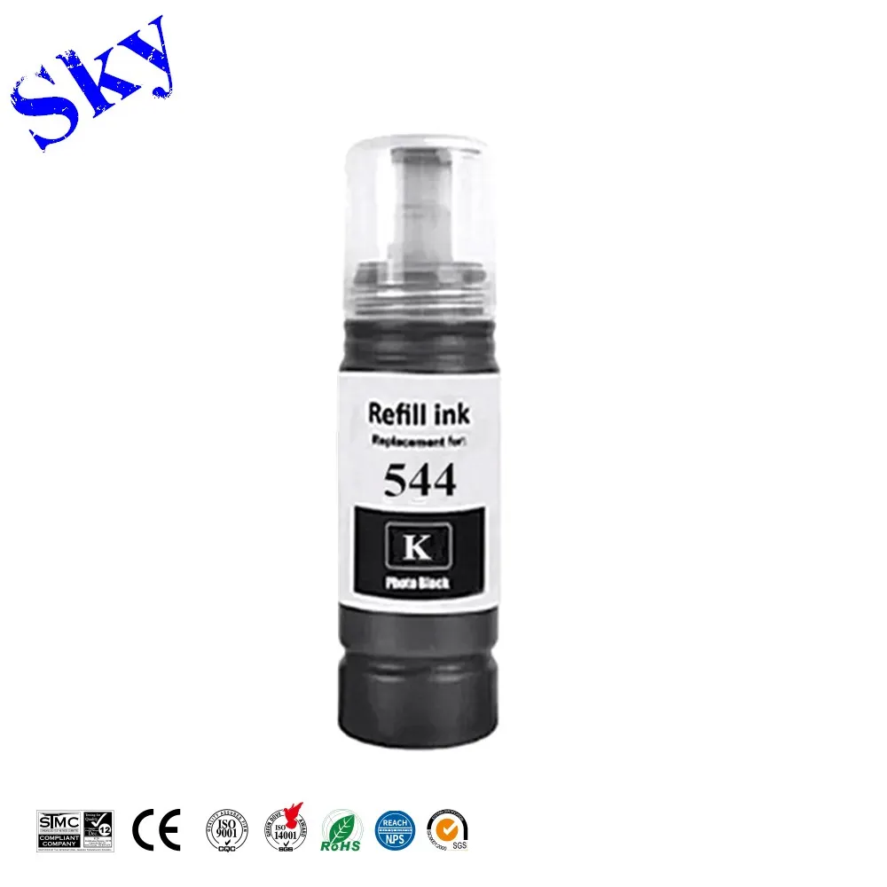 SKY 544 Premium Ink , T544 Compatible Ink For Epson Ecotank L1210 L1250 L3110 L3150 L3210 L3250 L3251 L3260 L5290 etc