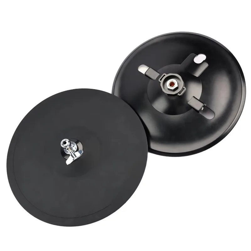 13-Inch 2-piece high hat dual-zone various compatible metal-free bracket dual-zone electronic cymbals