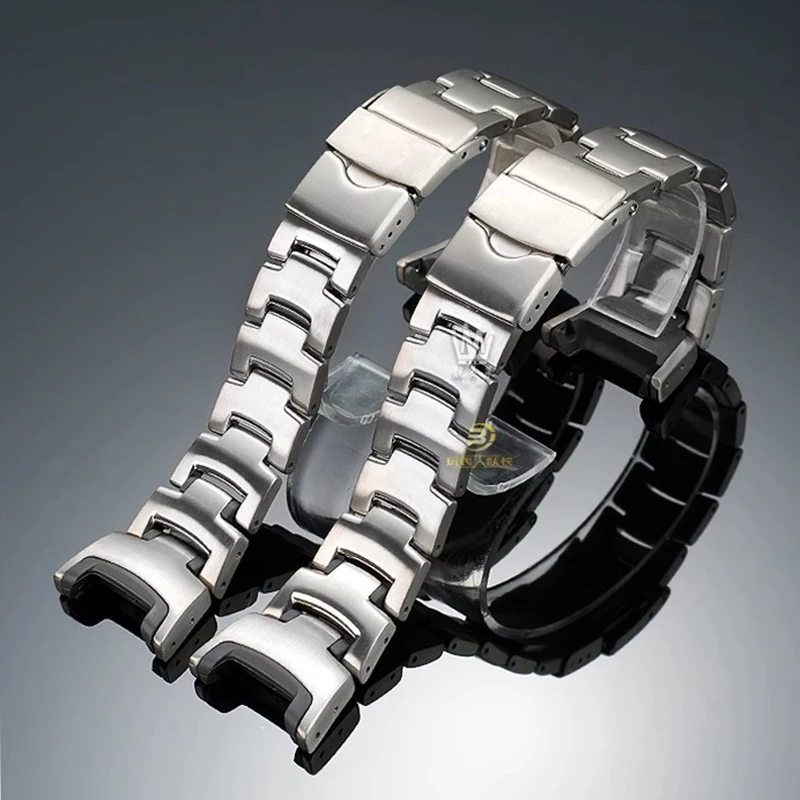 Modified PRG-130T PRG-130y Titanium Strap PRW-1500 Silicone Strap RRG-240 Titanium Bracelet PRG-130 Sport Light Strap for Casio