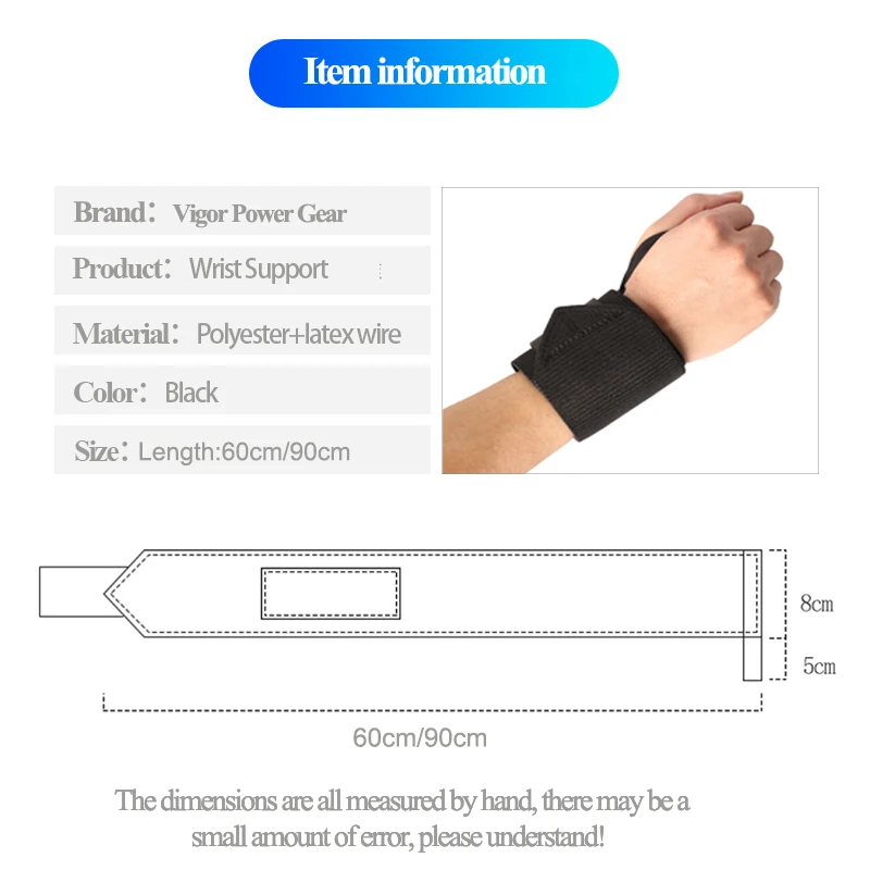 Stiff Wrist Wraps For Weightlifting Strength Training Professional Wrist Support Thumb Brace Men Women Powerlifting Wrist Strap