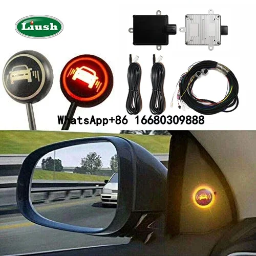 77GHZ Universal Car Safe Driving Assist BSD BSM 77GHZ blind spot detection system lane change assist Security Warning sensor