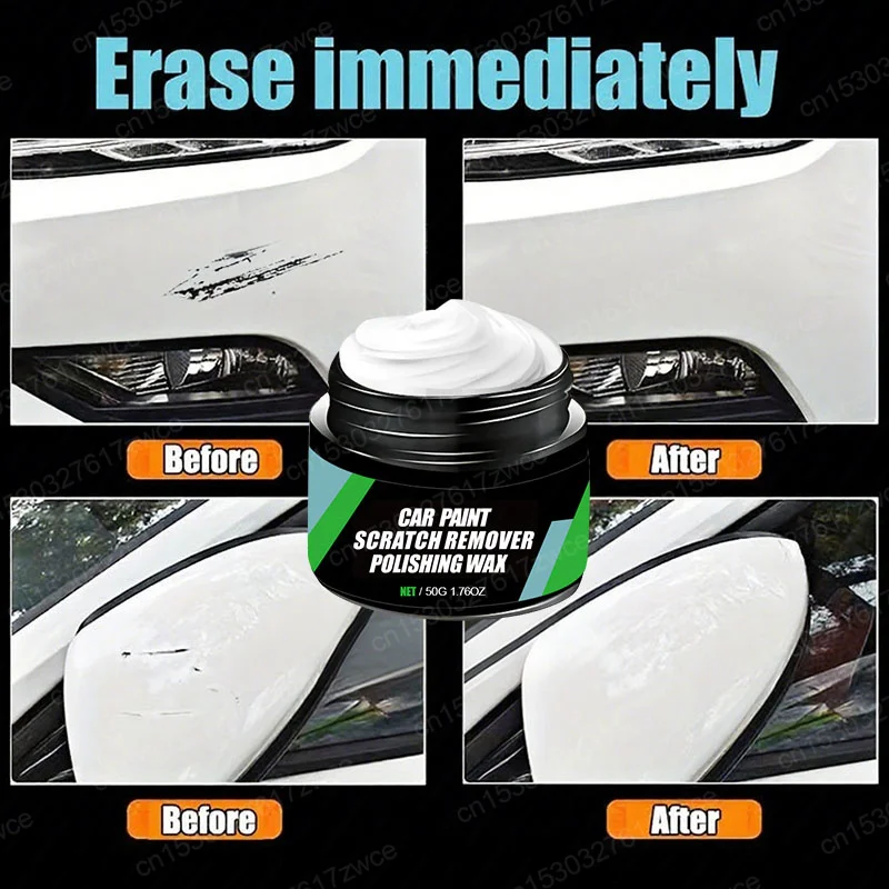 مزيل خدوش السيارة أدوات العناية بالطلاء مزيل الدوامة التلقائي إصلاح الخدوش تلميع السيارات طحن الجسم مجمع المضادة للخدش الشمع #5