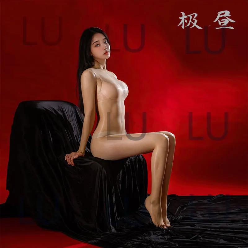 

Новинка 2025 года [полярный день] 640-контактных масляных чулок, цельные маслянистые сексуальные сексуальные цельные чулки для всего тела