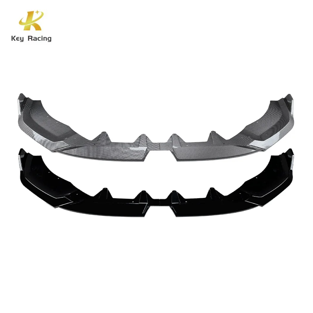 3PCS Front Bumper Lip Chin Apron For BMW 5 Serise I5 G60 G61 2024+ MP Style Front Bumper Lip Lower Splitter Auto Accessories
