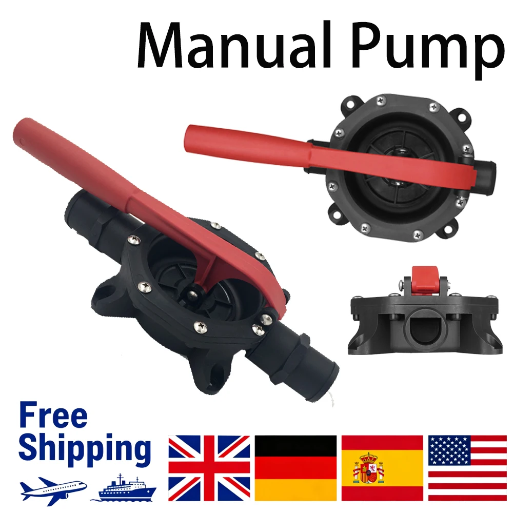 Manual Hand Diaphragm Pump for Marine Lifeboat Sewage Disposal Leak Proof with Hose