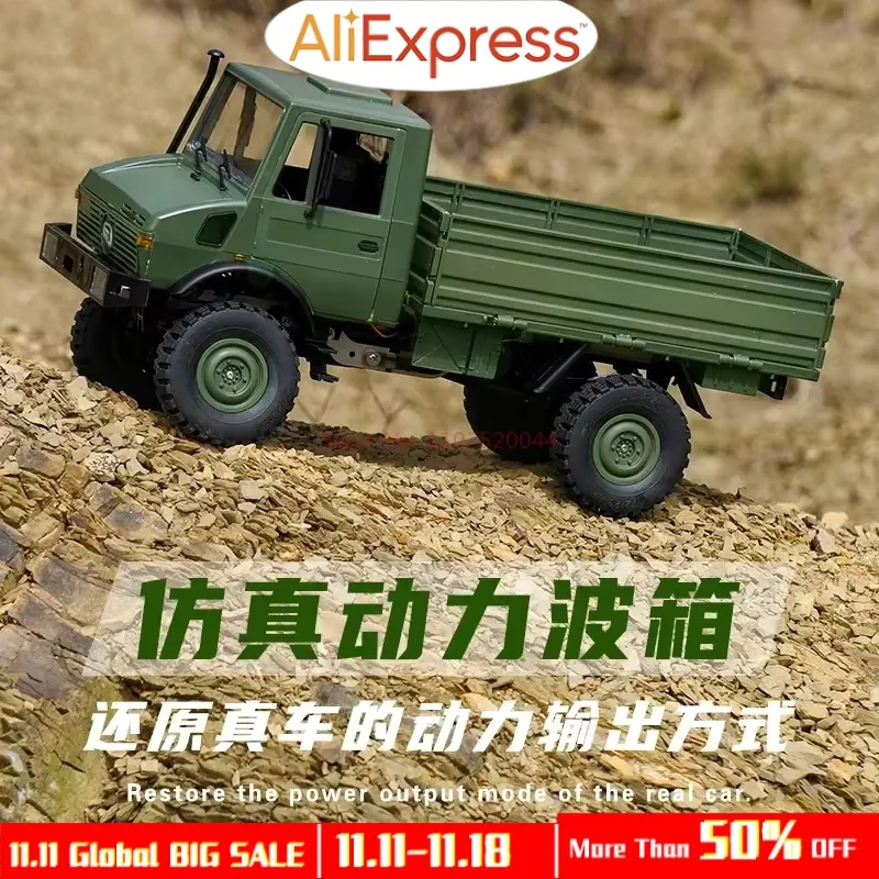 Nieuwe 4wd U1300 Elektrische High-Speed Drift Voertuig Afstandsbediening Off-Road Klimmen 1:12 Unimog Kinderen Outdoor Verjaardag speelgoed Cadeau