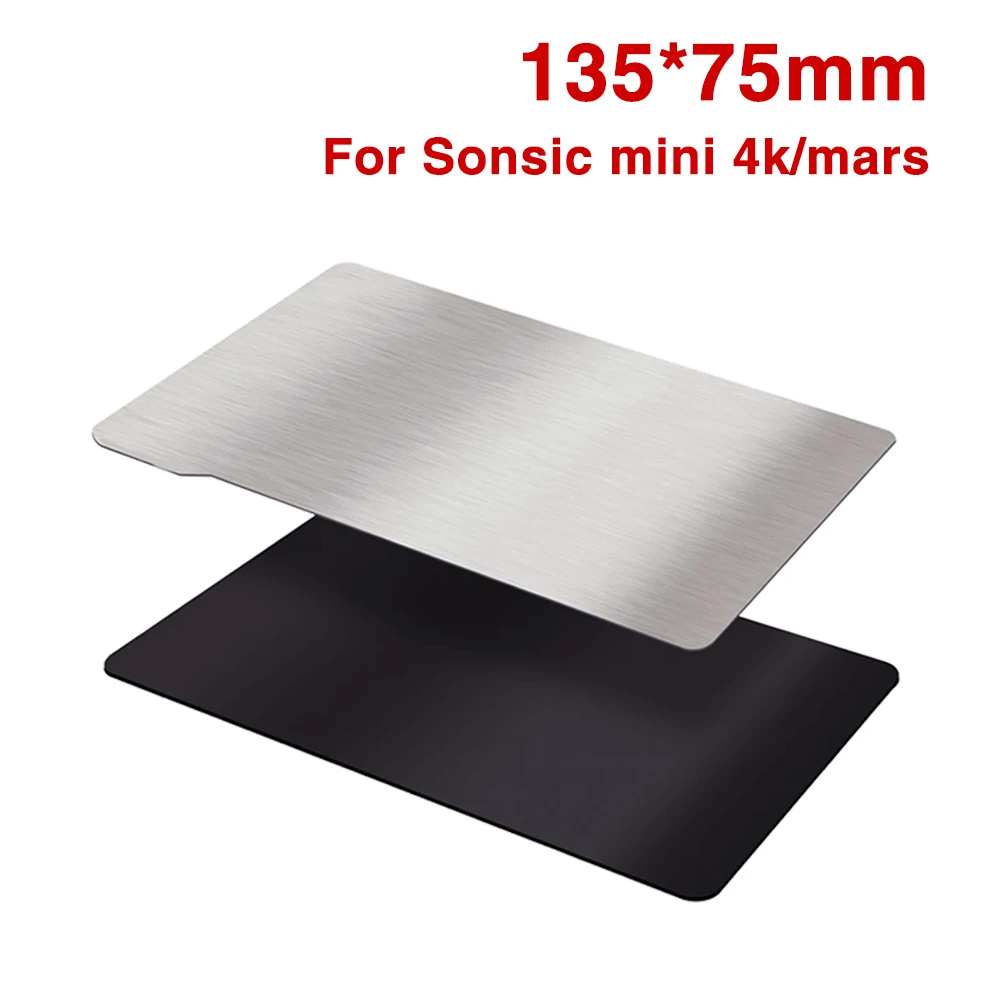 Creativity pring Steel Sheet Plate Flexible Magnetic Sticker Flex 135x80 Heatbed 3D Printer Parts For Mars MonoX