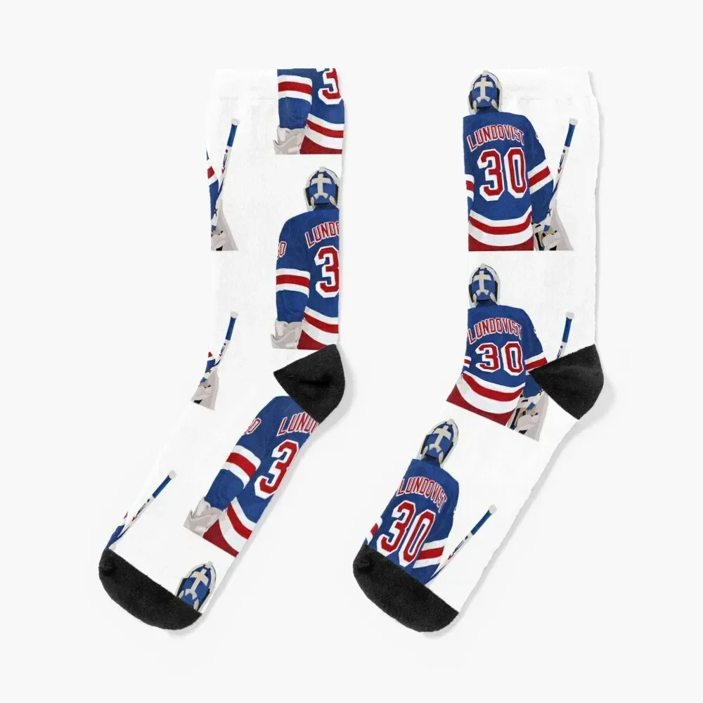 

Henrik Lundqvist 30 Socks hip hop tennis Male Socks Women's