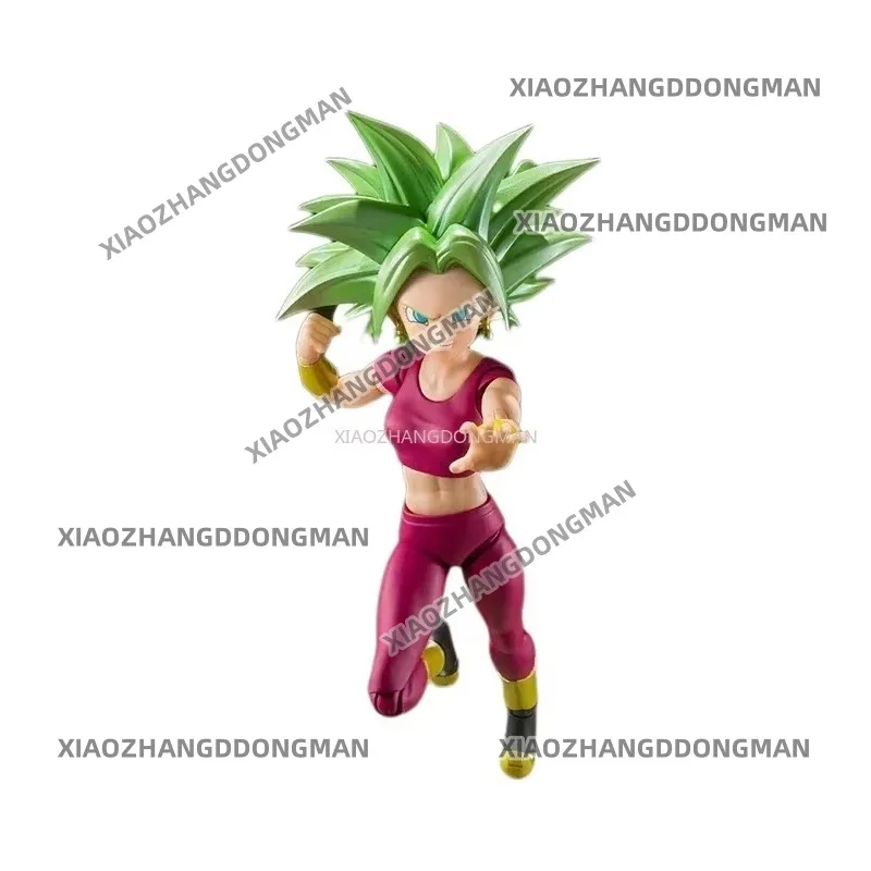 Original BANDAI S.H.Figuarts SHF Dragon Ball Super Saiyan Kefla Bandai Anime modelo juguete figura de acción colección de regalo en Stock