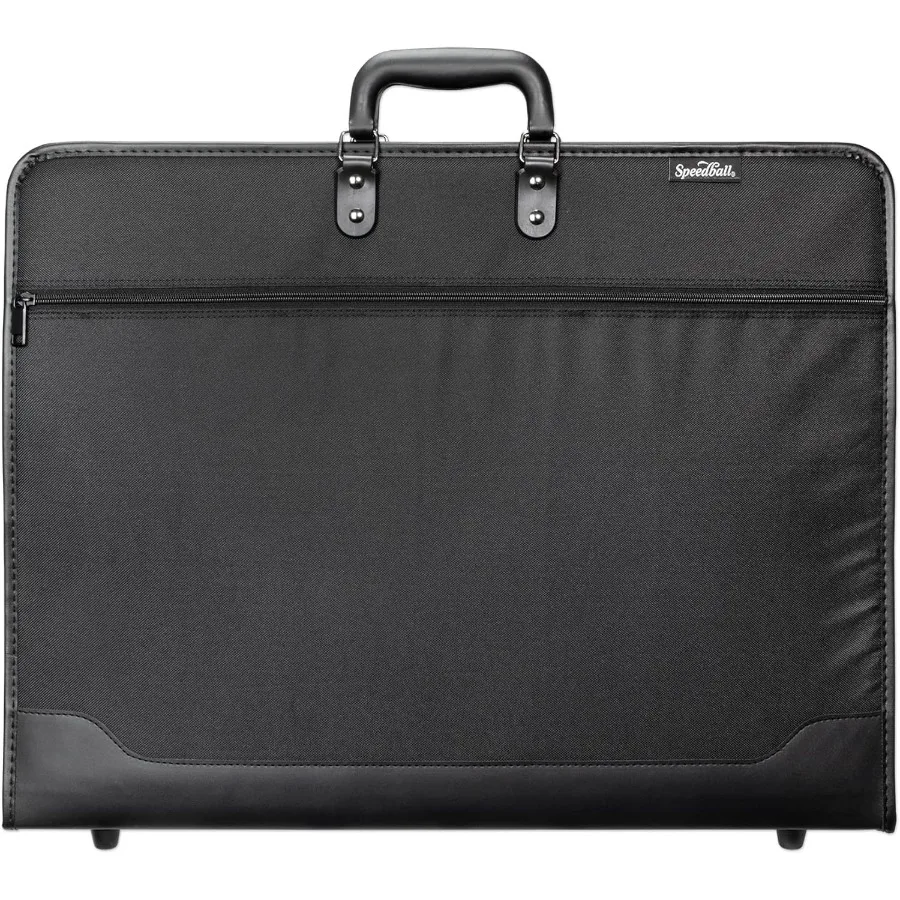 Tas Portofolio Seni Universal Heavy Duty Speedball dengan Pegangan untuk Menyimpan dan Mengangkut Karya Seni, Sketsa, dan Gambar