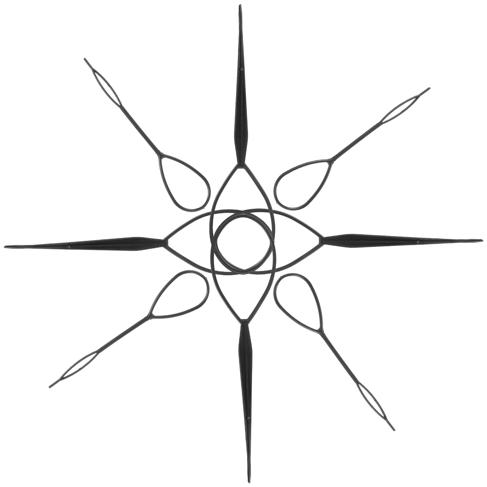 

8Pcs Hair Braid Pull Tool Plastic Tail Ponytail Styling Clip Hair Styling Accessories Party Dance Recital