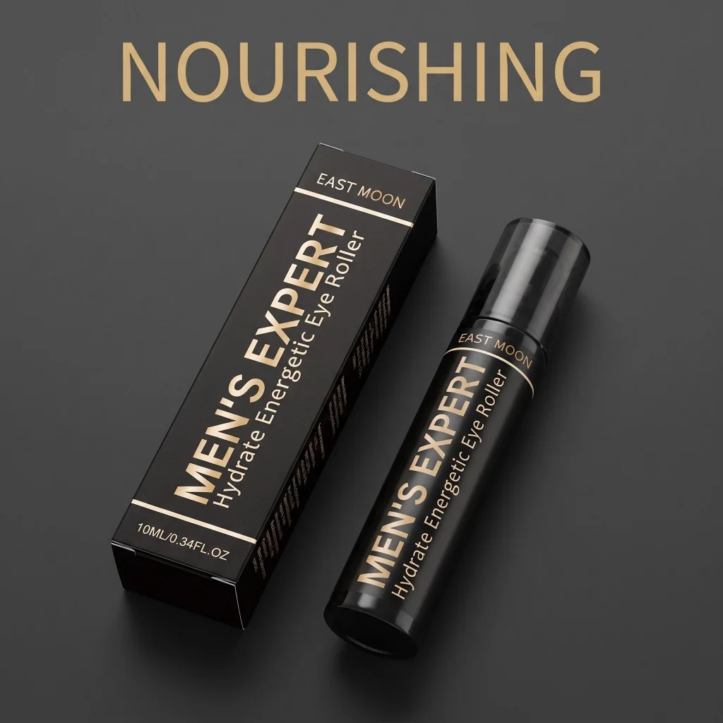 Men Hydrating Eye Roller Relieve Under Eye Puffiness Light Dark Circles Smooth Fine Lines Refreshing Daily Male Eye Care 15ml