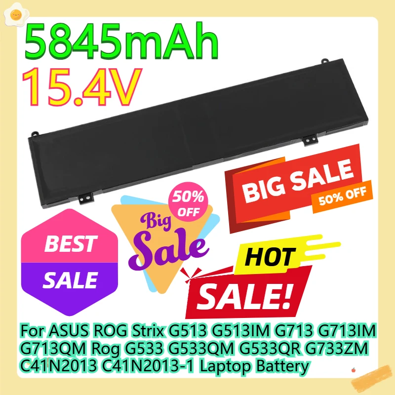 

For ASUS ROG Strix G513 G513IM G713 G713IM G713QM Rog G533 G533QM G533QR G733ZM C41N2013 C41N2013-1 Laptop Battery