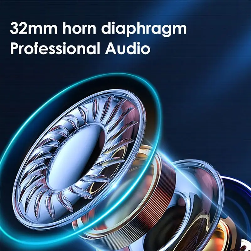 

A40I Motorcycle Helmet Bluetooth 5.0 Intercom Headset 300M Motorbike Interphone 25 Hours Of Music Time