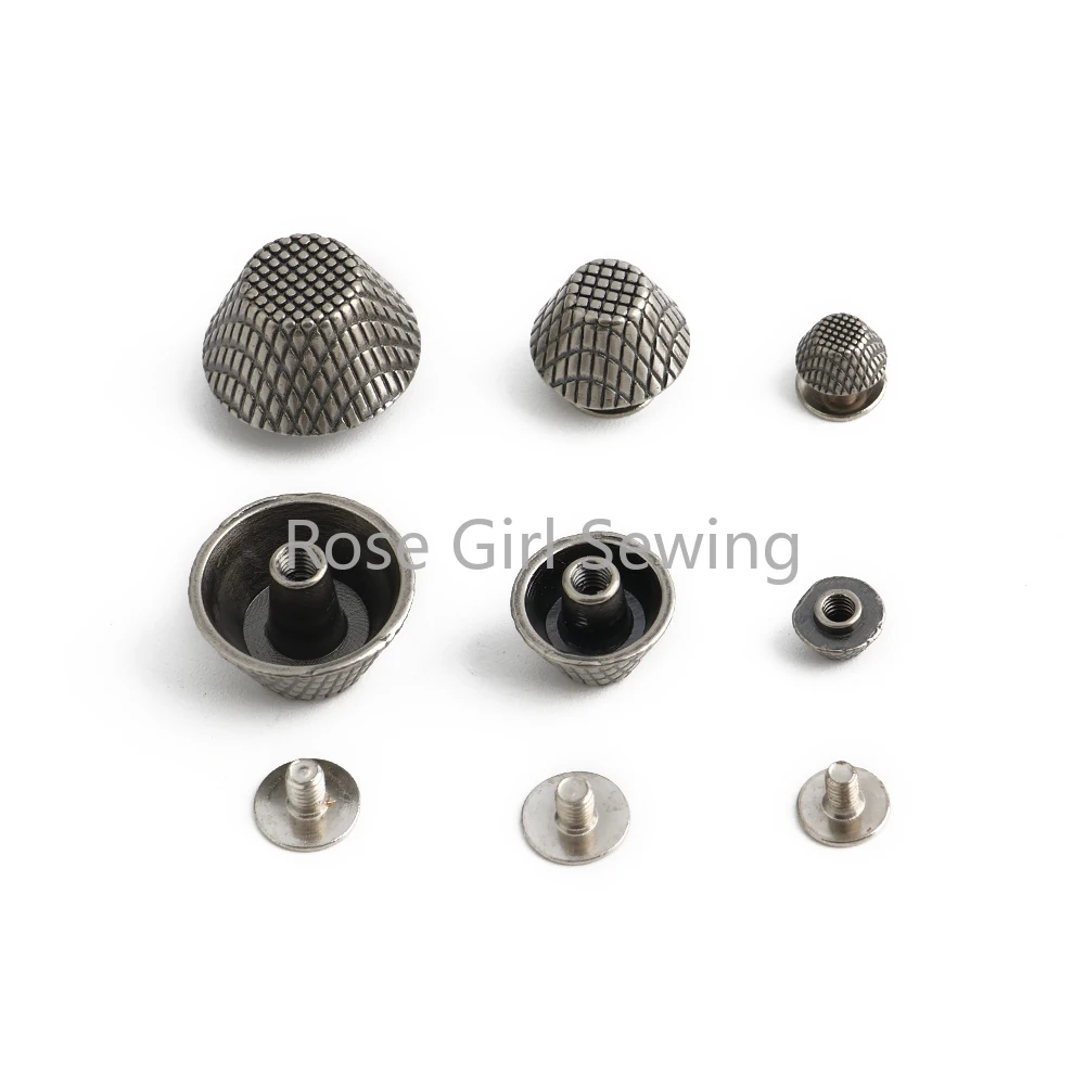 1/2/5Sets Black,Dull silver Metal Bag Strap Lock For Women Handbag Swivel Clasp Lock Buckle Purse Full Set Hardware Accessories