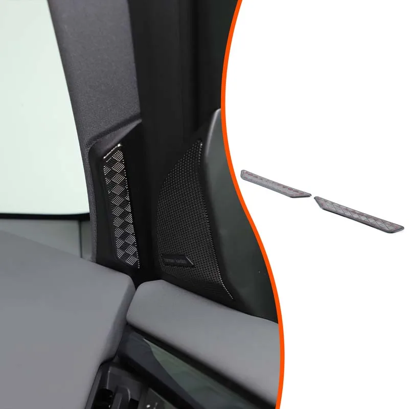 

Stainless Steel Black For BMW X3 G45 2025+Car styling front A-pillar air outlet mask decorative sticker car interior accessories