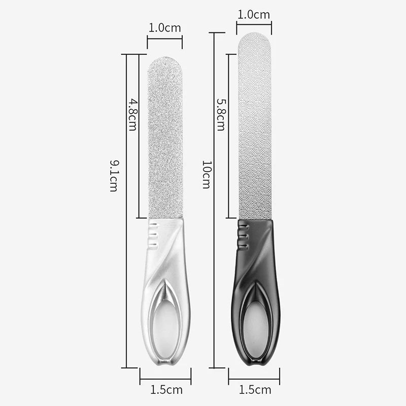 Stainless Steel Teeth File Tooth Grinding Tools Double-Sided Nail File Nail Polishing Tool Dental Correction Tools