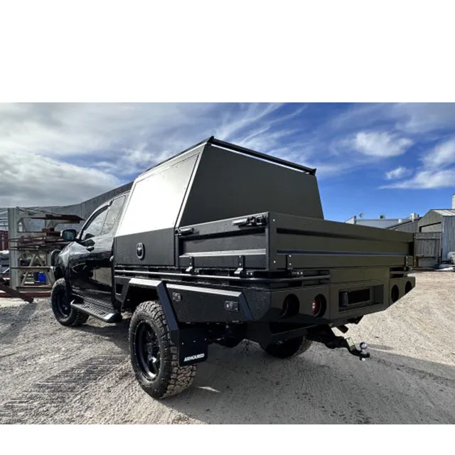 new aluminum tool box Aluminum Ute Tray and Canopy Pickup