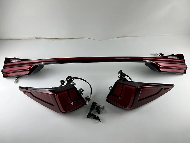 LED taillight fit for Lexus RX 2016-2022 RX 300 350 Taillight Reversing Breathing Lamp Led Rear Through Truck Lights