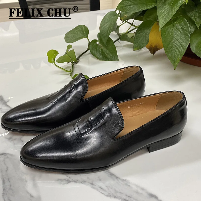 Fashion High Quality Men Shoes First Layer Cowhide Leather British Suede Breathable Casual Bean Shoes Luxury Men's Shoes Loafers
