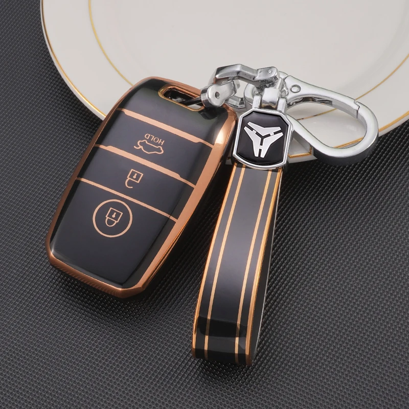 3 Buttons TPU Car Remote Key Case Cover for KIA Sportage Cerato Optima K2 K3 K4 K5 RIO Picanto Soul Sorento Sedona Shell Fob