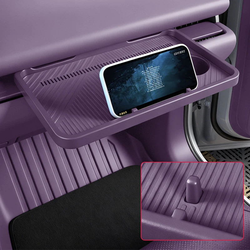 Car Passenger Side Small Tabletop B10 B01 Lafa 5 Passenger Side Dash Extension Storage Box For Leapmotor C10 C11 C16 Upgrade