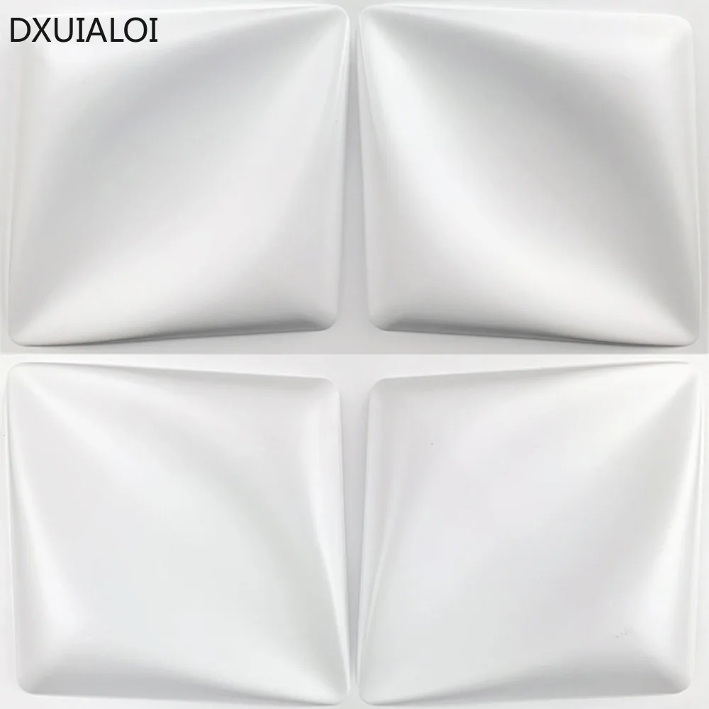 6pcs/lot 3D wall panel 3D board TV background wall decor Flame retardant and moisture proof 30x30cm wall sticker Home decor