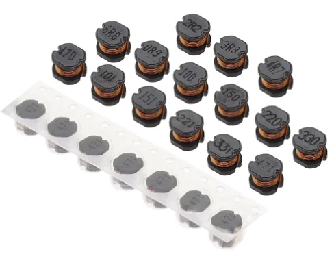 20PCS CD54 Power Inductor 2.2/3.3/4.7/6.8/10/15/22/47/100/150/220/330/470UH SMD Inductance Copper Core