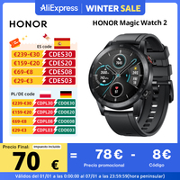 Global Version Honor Magic Watch 2 Smart Watch Bluetooth 5.1 Blood Oxygen 14 Days Waterproof Smartwatch