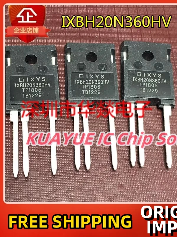 2PCS/ IXBH20N360HV   TO-247 3600V 70A  Fast Shipping Quality Guarantee