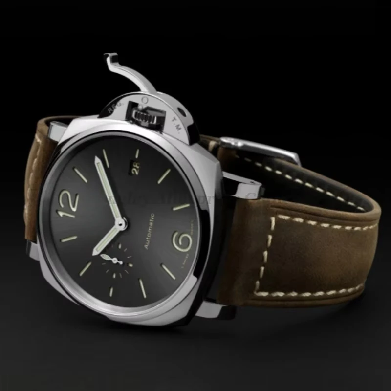 Ремешок из натуральной кожи для Panerai, высококачественный ремешок Crazy Horse из воловьей кожи, мужской спортивный браслет, ремешок для часов 20 мм, 22 мм, 24 мм, 26 мм