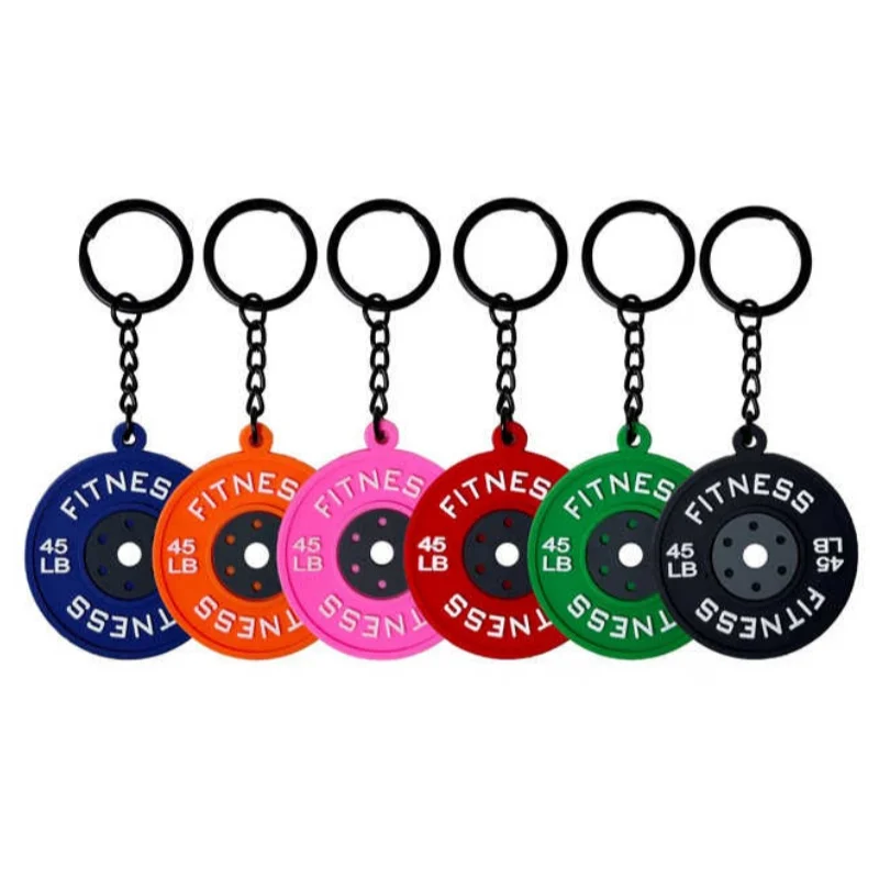 Neuer Gym-Hantel-Schlüsselanhänger, Sport-Schlüsselanhänger, Serie 25 Stile zur Auswahl aus Mode, DIY, Fitness, inspirierende Geschenke, Rucksack-Anhänger – Detail 2