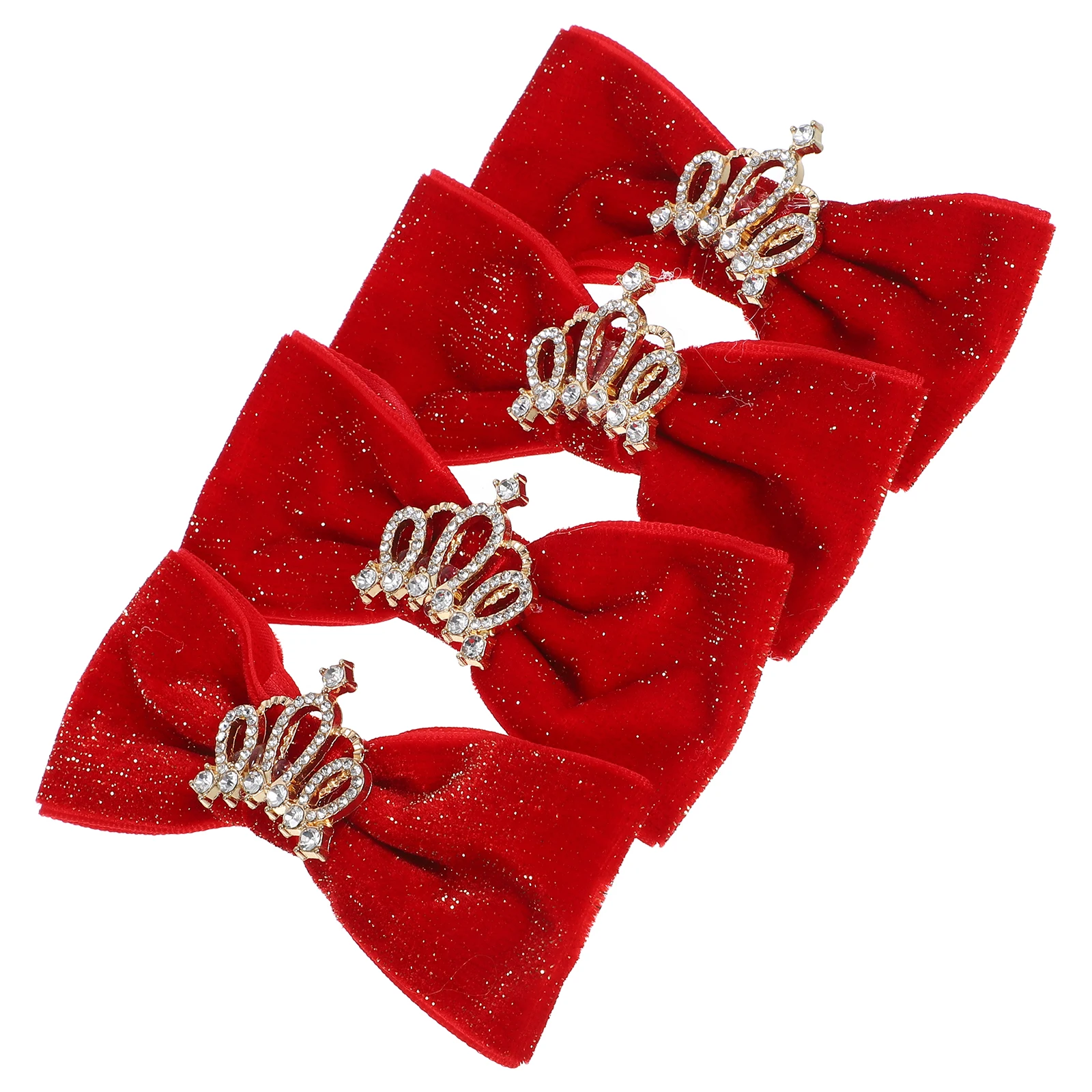 

Wedding Party Pet Dog Hair Clip Puppy Style Bowknot Cat Kitten Clips Decorative Accessories Small Pets Grooming Supplies Pet