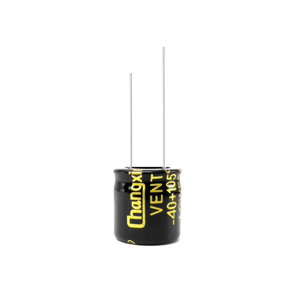 150PCS 25V 470uF Electrolytic Capacitor 10x10mm High Frequency Low ESR Long Life Radial Power Supply