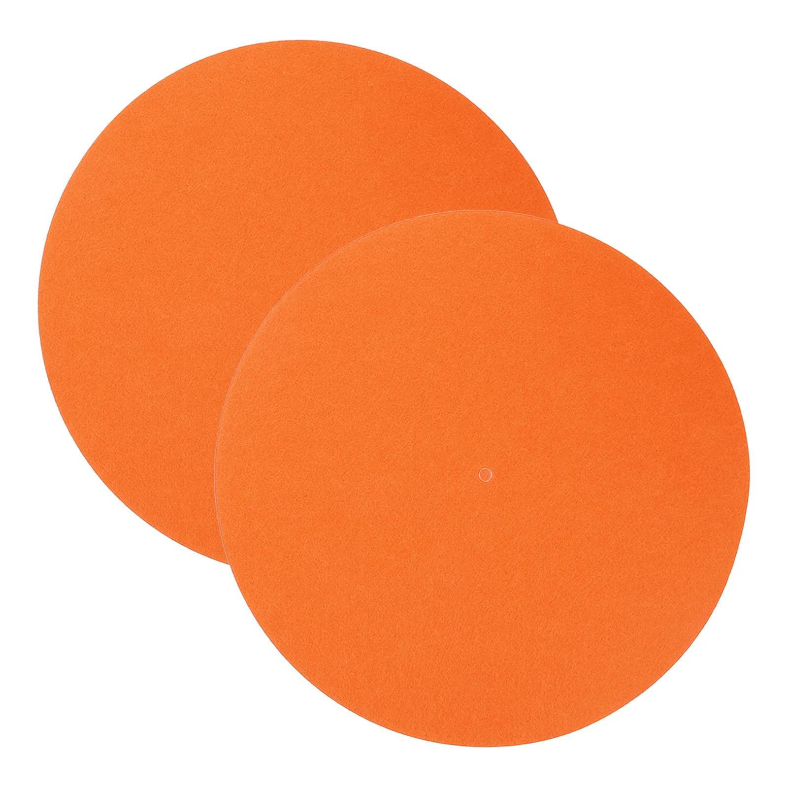 

Durable Felt Record Mat for Turntable Vinyl Players Non Slip Orange Equipment Accessories Sound Enhancer Anti Shake