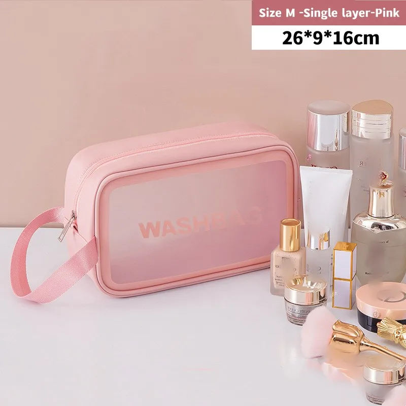 Single Layer Bags Makeup Wash Bag Large Capacity Coach Bag Portable High-quality Organizer Cosmetic Bag