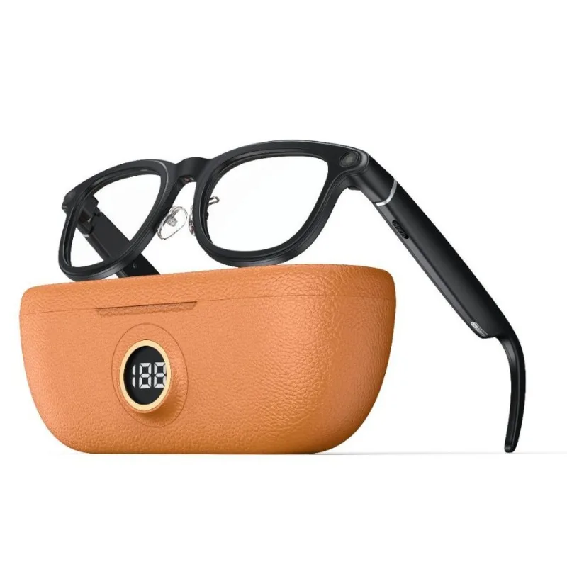 

X01 smart glasses 8 million take pictures, six-axis gyroscope, anti-shake AI translation, charging compartment