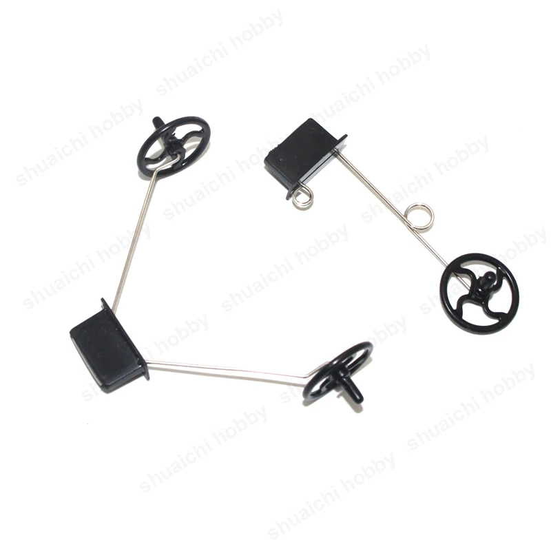 Train d'atterrissage avant léger en fil d'acier pour modèle de planeur Surfer X8, avec roue, pièce de rechange pour avion flottant à voilure fixe RC