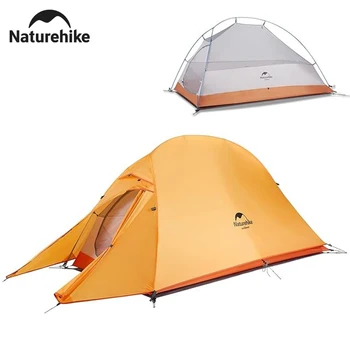 네이처하이크 클라우드 업 시리즈 텐트, 초경량 야외 캠핑 텐트, 20D 나일론 방수 경량 배낭 텐트, 1/2/3 인용