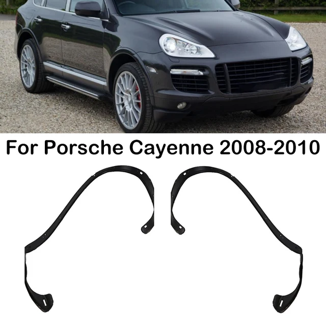 Dla Porsche Cayenne 2008 2009 2010, przedni reflektor samochodowy, gumowa listwa uszczelniająca, listwa ozdobna reflektora, wodoodporna listwa wykończeniowa