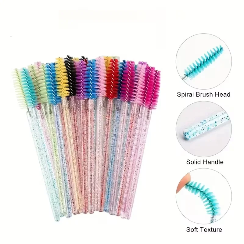 20-piece multi-color mascara set, suitable for eyelash lengthening and makeup application