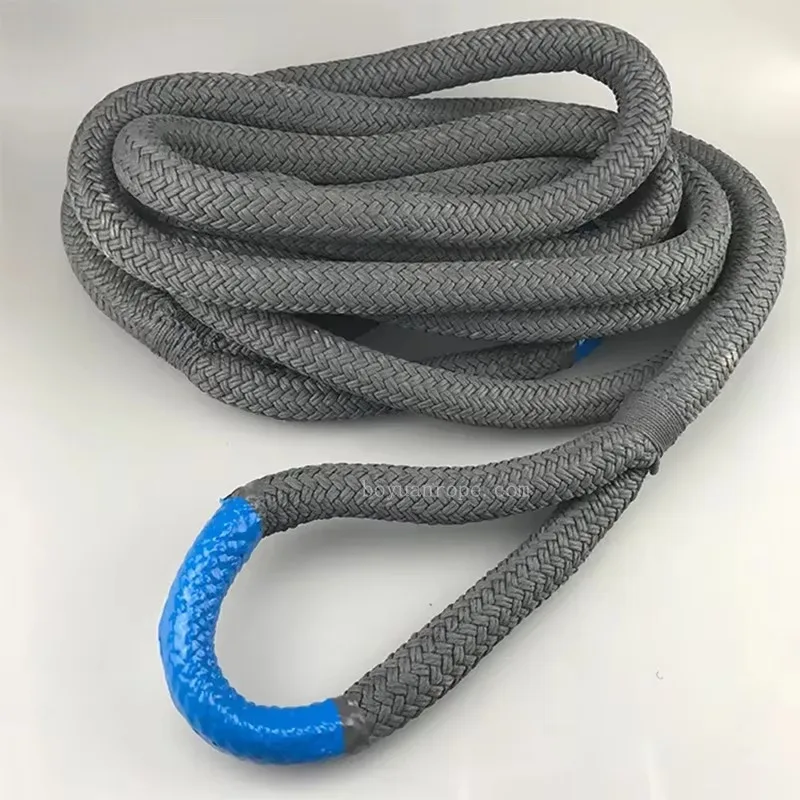 Heavy Duty StrengthMax Power Rope for Traction Cars, Trucks, ATV 7/8 Inch 6m 9m Dual Braided Nylon Elastic Fast Delivery