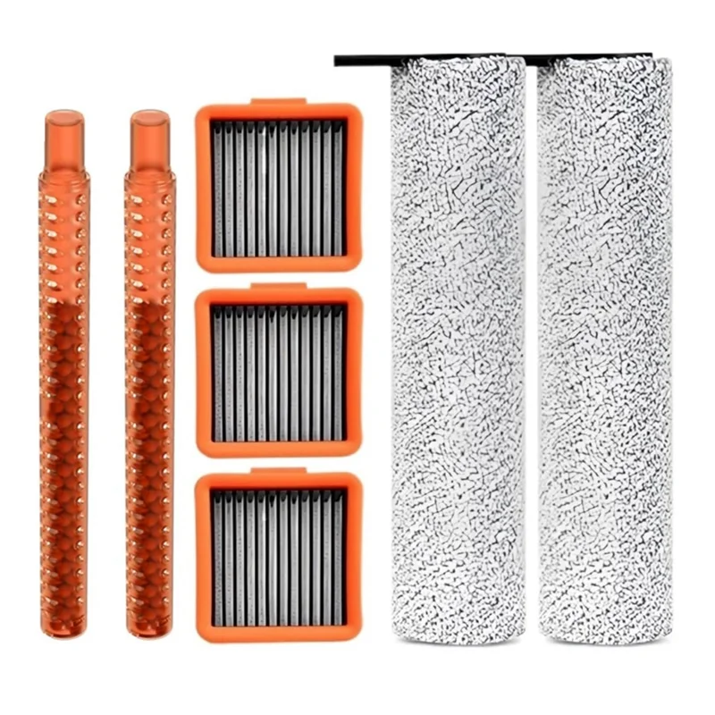 A74G-Uwant 2.0 D5 D100 D100pro V8 롤러 브러시 Hepa 필터 바닥 스크러버 액세서리 용 교체 부품