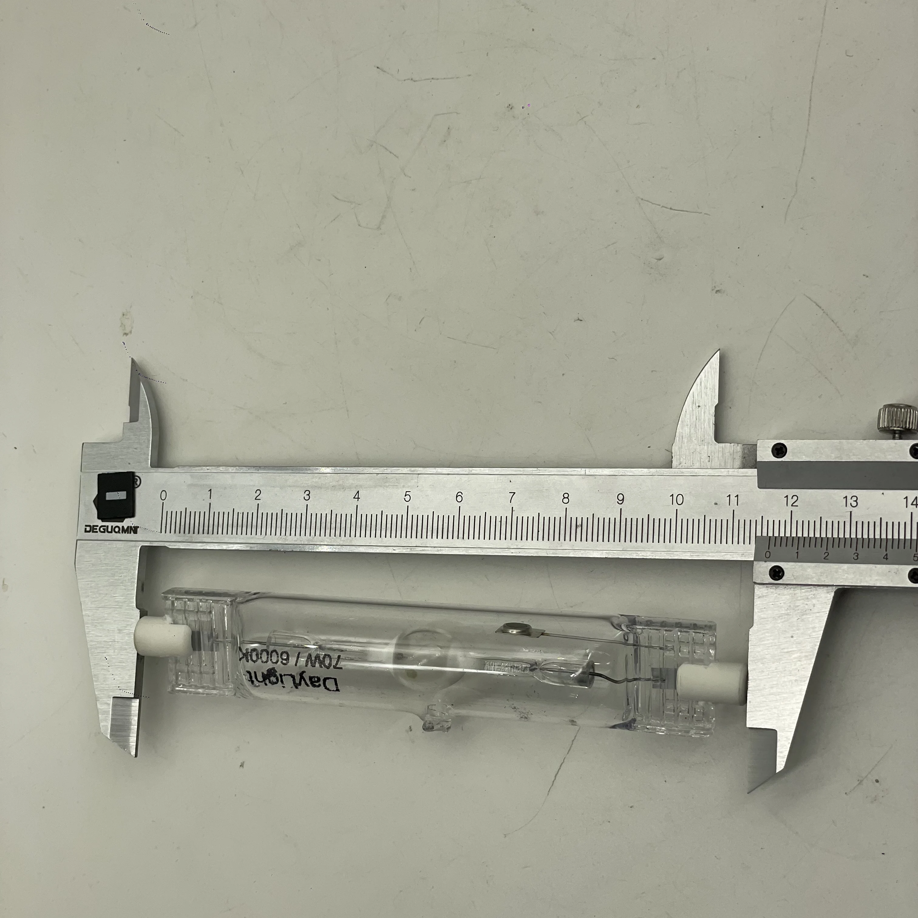Double-ended Metal Halide Lamp 70W R7S 6000K 118MM Length 0.98A  Daylight Color