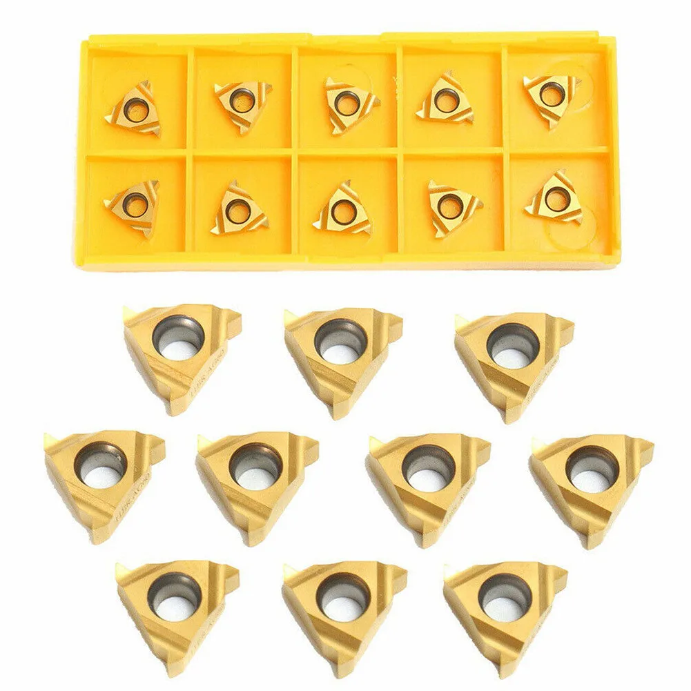 11ER AG60 BP010 Indexable Carbide Threading SERt 1/4 Compatible with For SER Holder Optimal for CNC Thread Cutting